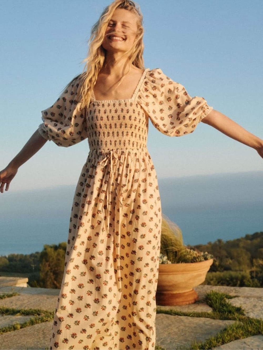 Christy Dawn The Katrina Dress Daffodil Blooming Meadow Size 2X